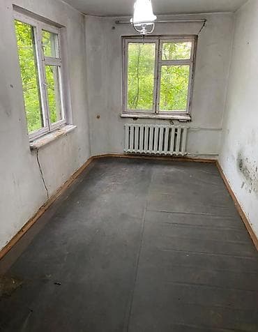 9мкр: 2 комнаты, 43 м², 104 серия, 3 этаж, Старый ремонт — 3