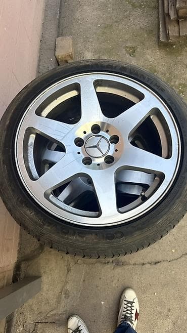 sg 5: Колеса в сборе R 17, Лето, Б/у, Легковые, Литые, отверстий - 5 — 1