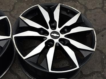 01: Литые Диски R 18 Chevrolet, Комплект, отверстий - 5, Б/у — 7