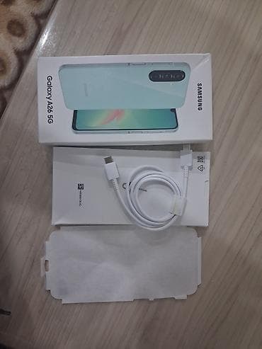xiaomi redmi g34wq: Samsung Galaxy A26 5G, Новый, 256 ГБ, цвет - Зеленый, 2 SIM — 2