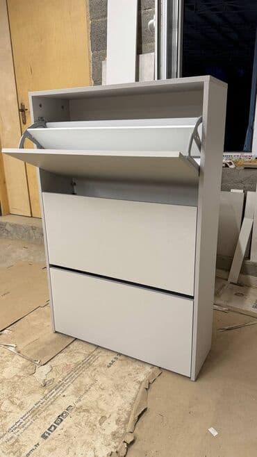 подставки для обуви: Тумба и подставка для обуви, Новый, Другой материал, Бесплатная доставка, цвет - Серый — 4