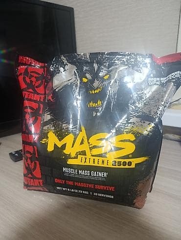 Mutant Mass Extreme 2500 — высококалорийный гейнер для набора мышечной
