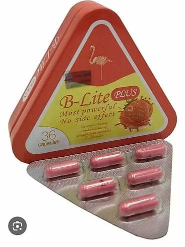 Медтовары: B-Lite Plus — капсулы для снижения веса. Основные заявленные — 2