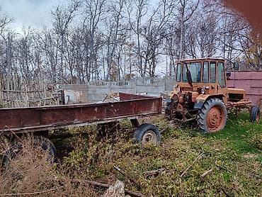 авто печ: Трактор с прицепом для сельскохозяйственных работ. - Трактор колесный — 1