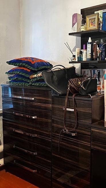 фасады кухонной мебели: Спальный гарнитур, Шкаф, ДСП, цвет - Коричневый — 3