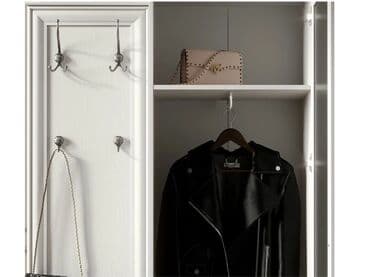 металлические шкафы для одежды: Шкаф - вешалка Кентаки Белорусской фабрики БРВ. Элегантный — 4