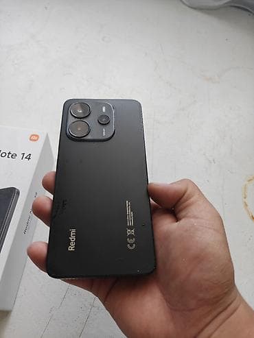 сони тринитрон: Redmi, Redmi Note 14, цвет - Черный — 4