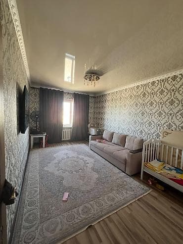 квартира 3 мкр: 3 комнаты, Семейным, С мебелью полностью — 2