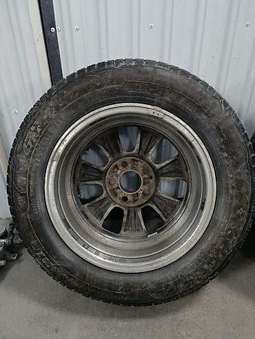 колпаки оригинал: Колеса в сборе R 15, Зима, Б/у — 5