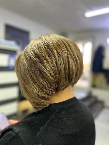 Красота и здоровье: Парикмахерские услуги: женские короткие и средние стрижки с объёмом - — 2