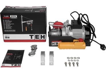 Лебёдка 500 кг ТЕН Оригинал Электрическая тельфер лебёдка TEH at lalafo.kg Лебёдка 500 кг ТЕН Оригинал Электрическая тельфер лебёдка TEH
