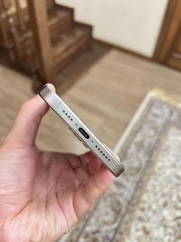 13 pro max 128: IPhone 15 Pro Max, Б/у, 256 ГБ, Natural Titanium, 87 % — 5