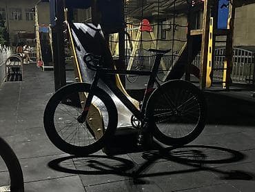 fixed gear: Шоссейный велосипед, Рама M (156 - 178 см), Б/у — 3