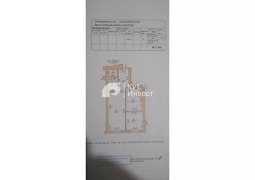 Батирлер: 1 бөлмө, 45 м², Кара-Жыгач ж/м Элитка, 2 кабат, Евро оңдоо — 3