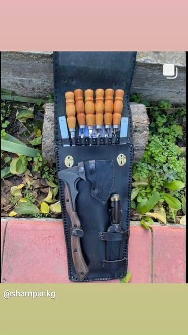 для шашлык: Подарочные наборы для мужчин! Шашлычные наборы в кейсе и в коже В них — 5