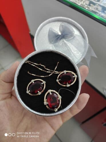 свадебные наборы ручной: Набор украшений, Проба 925, Женские, Новый — 26