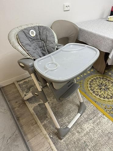 Детский стульчик для кормления - Универсальная модель с высокой