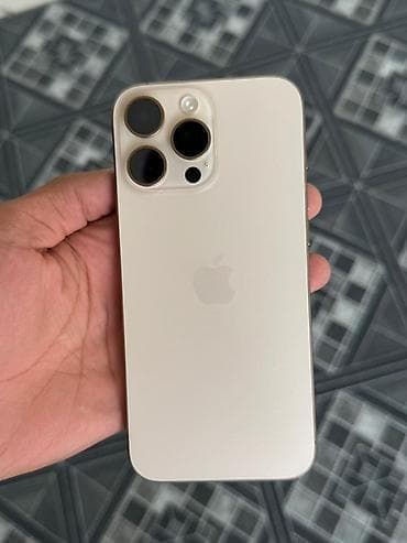 IPhone 16 Pro Max, 256 ГБ, Natural Titanium, 95 % — 2