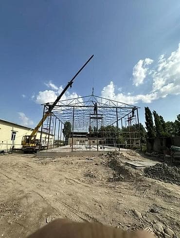 full construction: Услуги автокрана - Подъём и монтаж металлоконструкций, ферм, балок - — 2