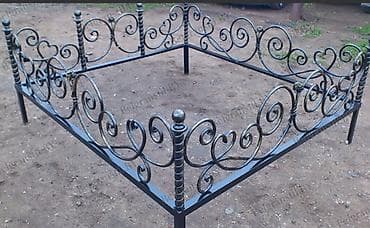 Металлический забор, Другой материал, Декоративный, Покраска забора