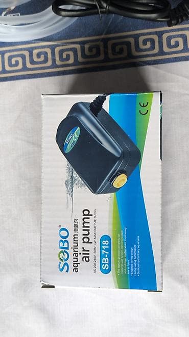аквариум балыктары: Продам новый Электрический аквариумный кислородный насос Songbao — 3