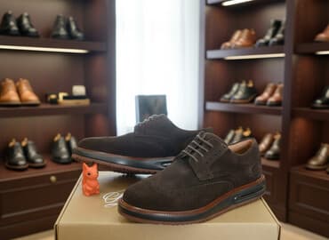 фирменная обувь из италии: Мужские туфли, 40, Новый, цвет - Коричневый — 3