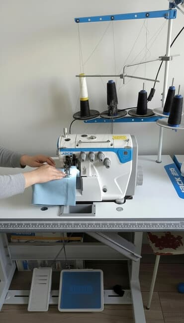 промышленные швейные машины jack: 5-нитка, В наличии, Самовывоз — 1