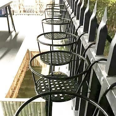 Үй жана бакча: Гүлдөр үчүн текче, этажерка, Жаңы, Темир, Өзү алып кетүү, Акылуу жеткирүү — 3