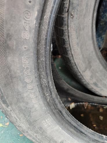 Шины 185 / 60 / R 15, Зима, Б/у, Комплект, Легковые, Bridgestone — 2