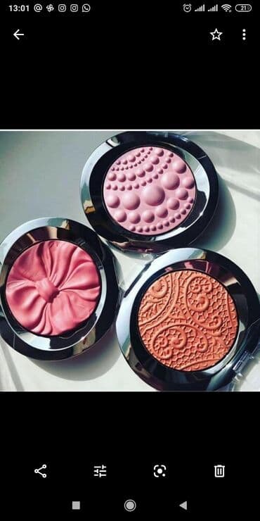 касметичка: Румяна пудра хайлайтер в одной коробке!!! СКИДКА!!!!50%!!! — 1