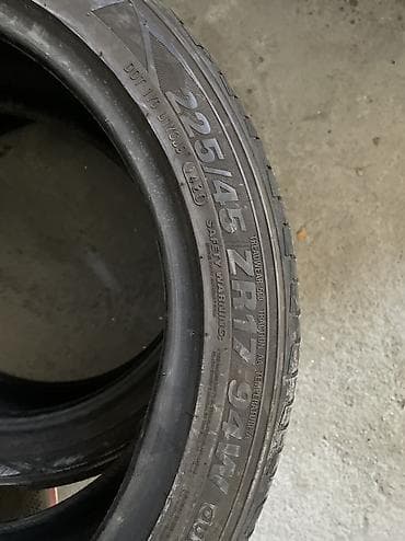 17: Шины 225 / 45 / R 17, Лето, Б/у, Пара, Легковые, Корея, Kumho — 5