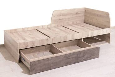 односпалка кровати: Кровать односпальная Джаз, Каштан найбори Светлый, Анрэкс (Беларусь) — 5