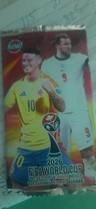 мусулманские товары: Пакетик коллекционных карточек “FIFA World Cup 2026 – Trading Card — 2