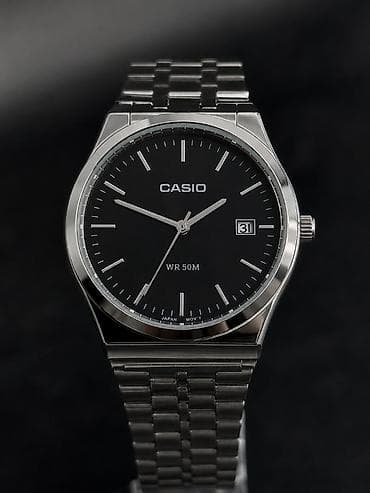 leopard 5: CASIO — наручные часы в стиле old money, отличный вариант для подарка — 2