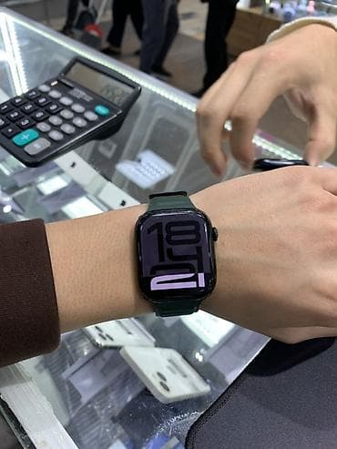 aple woth: Apple Watch Series 10 (GPS) - Диагональ экрана: большая безрамочная — 6