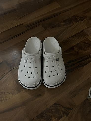 шлёпка: Мужские сандалии, 42.5, 43, Crocs, Новый, цвет - Белый — 3