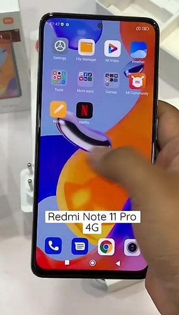 модемы бишкек: Redmi, Redmi Note 11 Pro, Б/у, 128 ГБ, цвет - Белый, 2 SIM — 2