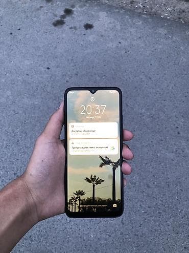 Redmi, Redmi 10C, Б/у, 128 ГБ, цвет - Черный, 2 SIM