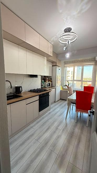 Квартиры: 1 комната, 36 м², Элитка, Ак-Орго ж/м Элитка, 9 этаж, Евроремонт — 1