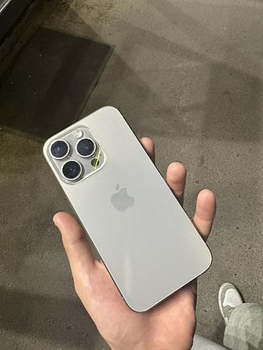 15 про 128: IPhone 15 Pro, 512 ГБ, Natural Titanium, Защитное стекло, 80 % — 7