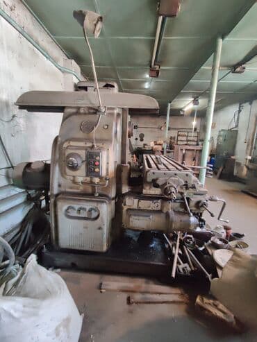 оборудование для мороженого: Фрезерный станок без ЧПУ, Горизонтальный, Для металлообработки, Б/у — 2