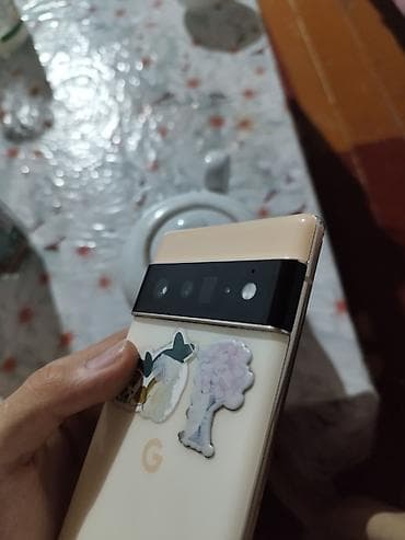 se 3: Google Pixel 6, Б/у, 128 ГБ, цвет - Бежевый, 1 SIM — 5