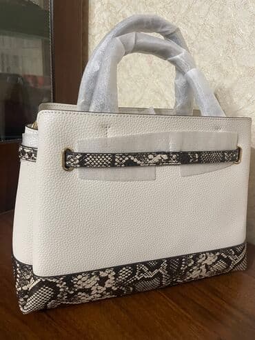 брендовые сумки: Бренд: Michael Kors Модель: REED Цвет: Натуральный / Светло-кремовый — 3