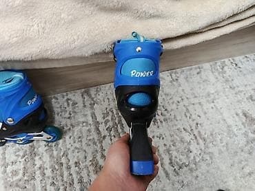 forward apache: Детские роликовые коньки Power Sport (синие) с регулировкой — 3