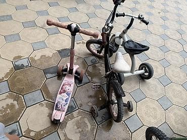 Детский транспорт: Детский комплект для активных прогулок: велосипед — 3
