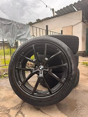 baw x5: Колеса в сборе 275 / 45 / R 19, Лето, Б/у, Комплект, Легковые, Литые, отверстий - 5 — 4