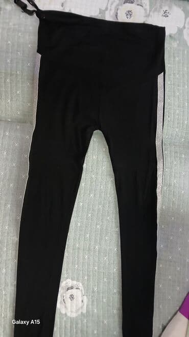 одежда для беременных и кормящих: Лосины для беременных.2 штуки.размер стандарт. тонкие.на худенькую — 1