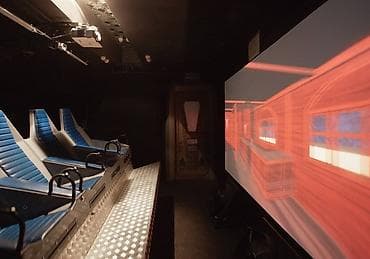 Даяр бизнес: Аттракцион 5D-кино/мультисенсорный симулятор, 4 места - Посадочная — 2