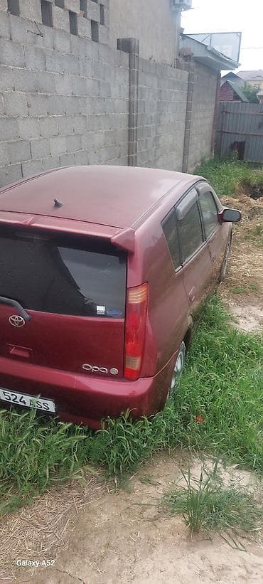 ош жапалак: Toyota Opa: 2001 г., 1.8 л, Автомат, Бензин, Универсал — 1
