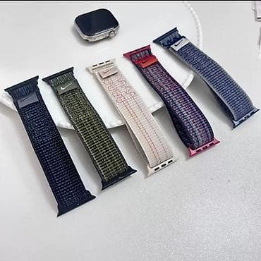 Саат үчүн боолор, билериктер: Саат боосу, Боонун материалы: Текстиль, Унисекс — 2